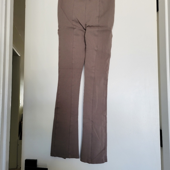 A new day Pull On Split Hem Slim Leggings Pants in Taupe XS - Picture 4 of 9